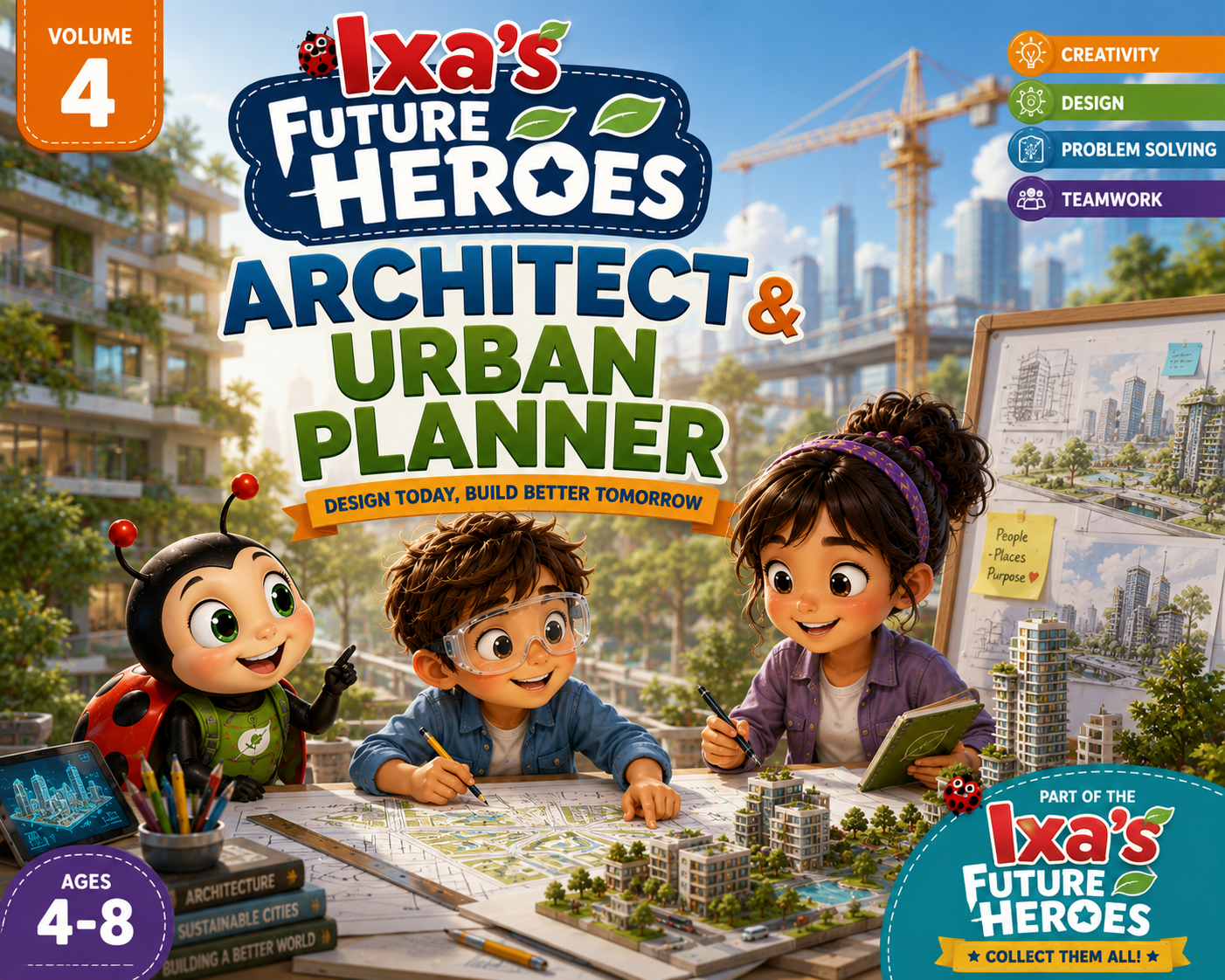 Architect and Urban Planner for Kids Cover