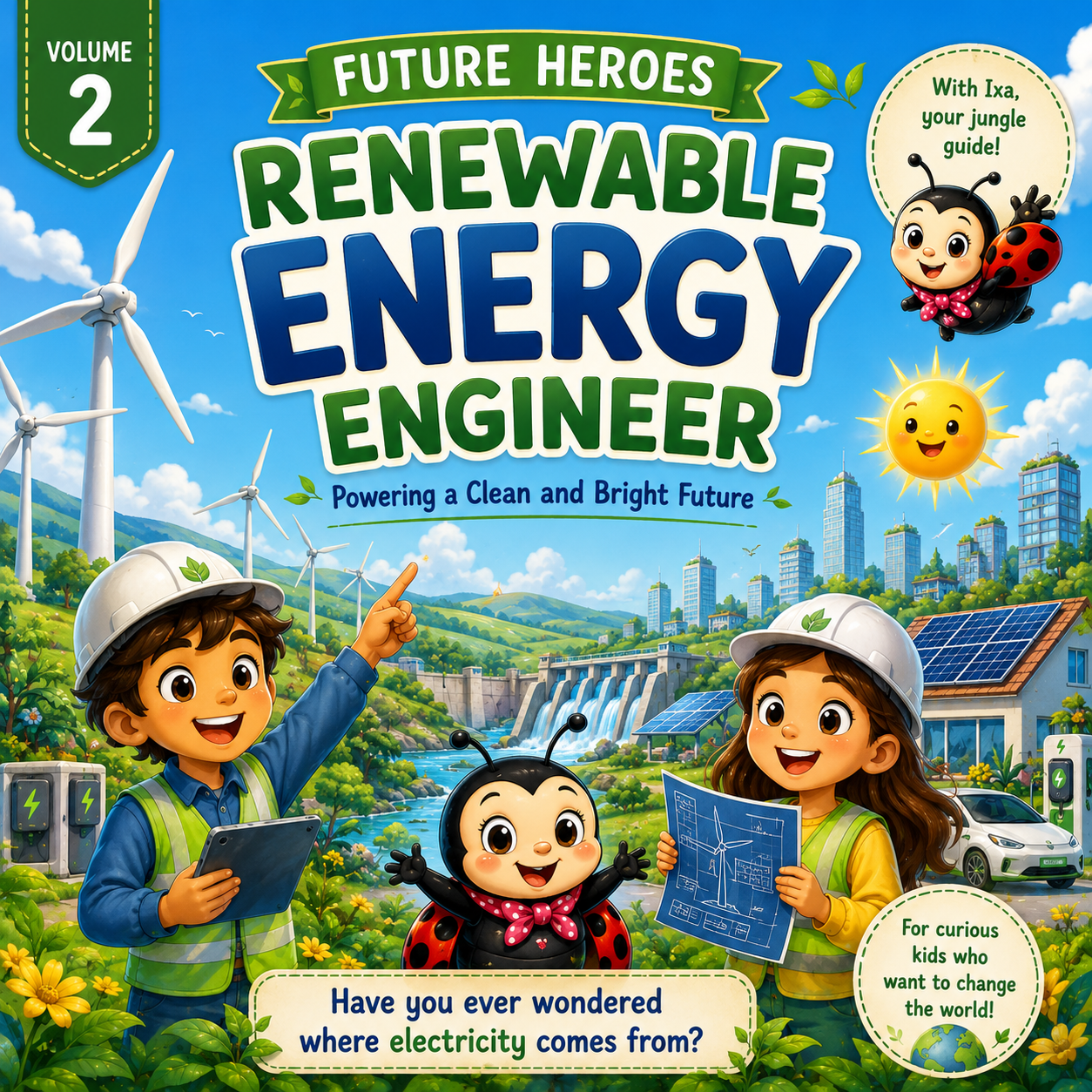 Renewable Energy Engineer for Kids Cover
