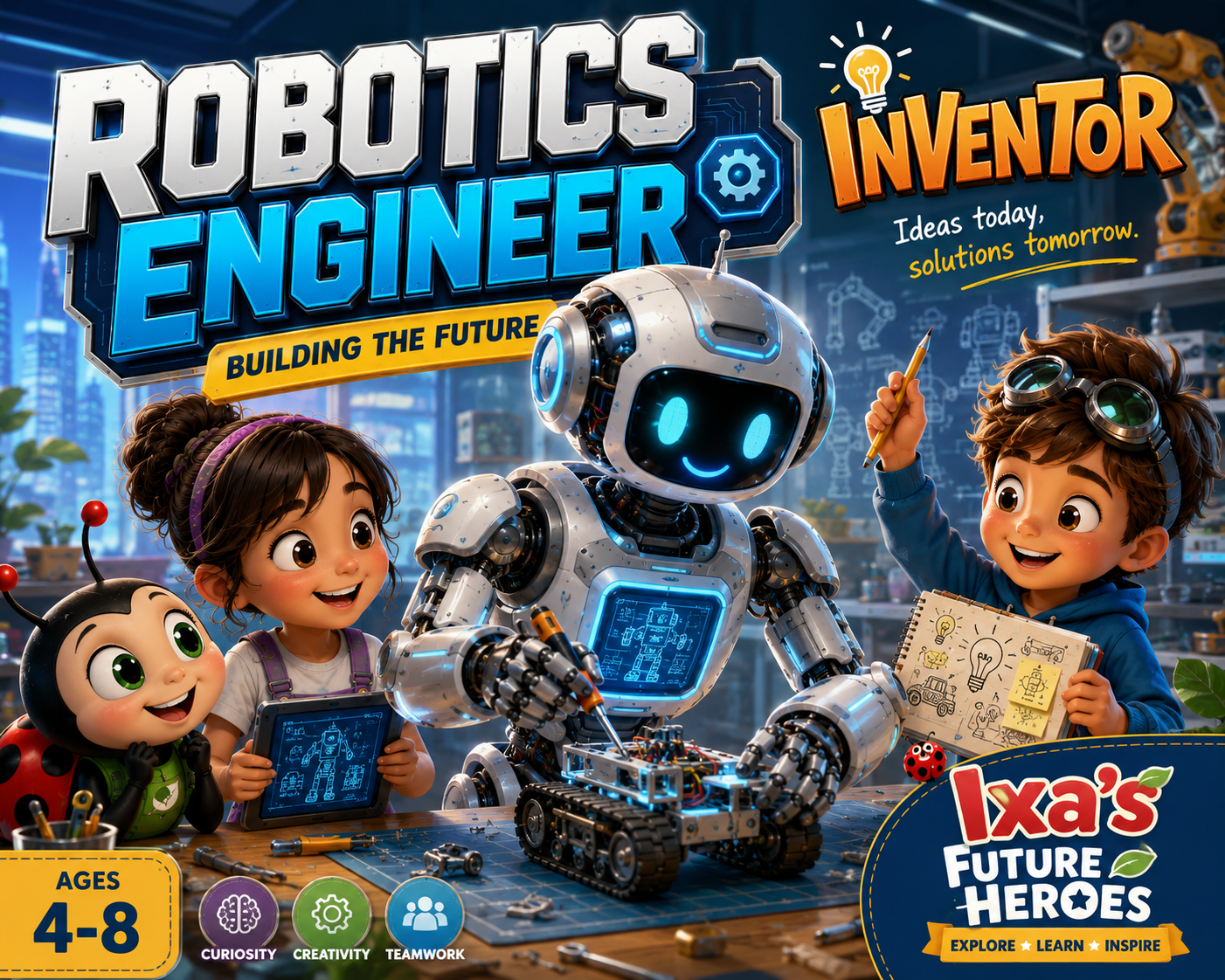 Robotics Engineer for Kids Cover